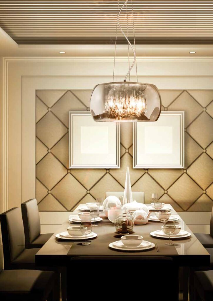 This collection is created to relive old world, luxurious environment, yet has refinement and relevance to the modern times. These luminaires create an atmosphere of elegance, formality and detail. Fit for a regal home that speaks of status, designed tastefully to experience luxury.