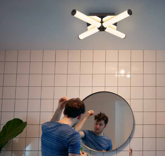 Elevate your grooming routine with this coordinated range from Philips, offering maximum clarity and style for both you and your bathroom, featuring IP44 moisture protection and premium opal glass with a sleek chrome mount.