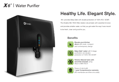 X6 Water Purifier